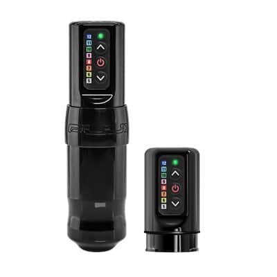 מכונת קעקועים - FLUX Stealth with 2 powerbolt