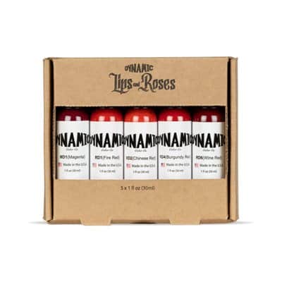 דיו לקעקועים - Dynamic Lips and Roses Color Set 1oz