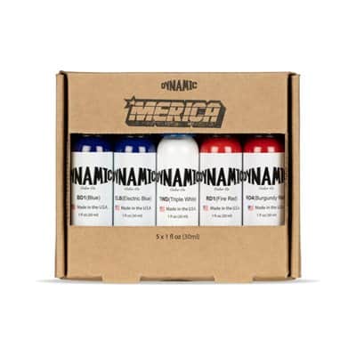 דיו לקעקועים - Dynamic Merica Color Set 1oz