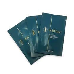 10 יחידות משחת החלמה - INKTROX TATTOO AFTERCARE CREAM - SACHET 10ml