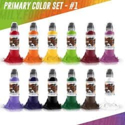 דיו לקעקועים - Primary Color Set #1