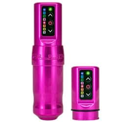 מכונת קעקועים - FLUX Bubblegum with 2 powerbolt