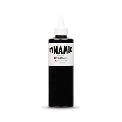 דיו שחור לקעקועים - Dynamic Black Tattoo Ink 8oz