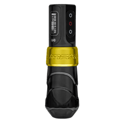 מכונת קעקועים - Flux Max gold with 2 power bolt 4.5mm