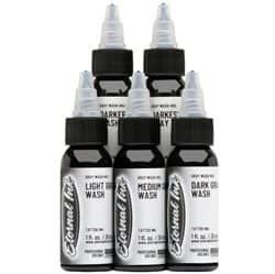 דיו לקעקועים - Eternal Ink Gray Wash Set 1oz